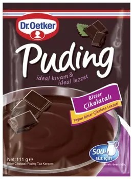 Dr. Oetker Puding Bitter Çikolatalı