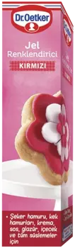 Dr. Oetker Kırmızı Jel Renklendirici