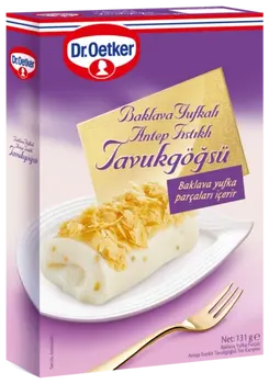 Dr. Oetker Baklava Yufkalı Antep Fıstıklı Tavukgöğsü