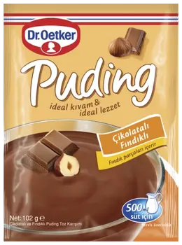 Dr. Oetker Puding Çikolatalı Fındıklı