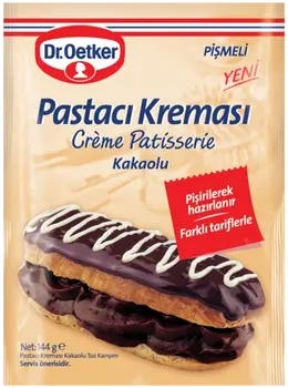 Dr. Oetker Pastacı Kreması Pişmeli - Kakaolu