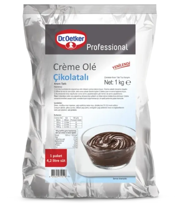 Dr. Oetker Crème Olé Çikolatalı (1 kg)