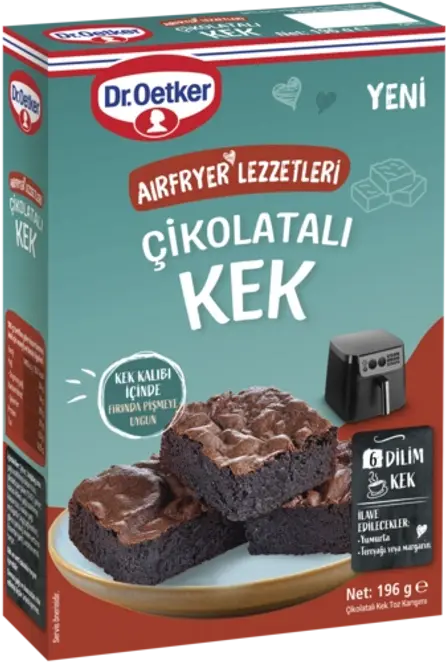Dr. Oetker Airfryer Çikolatalı Kek