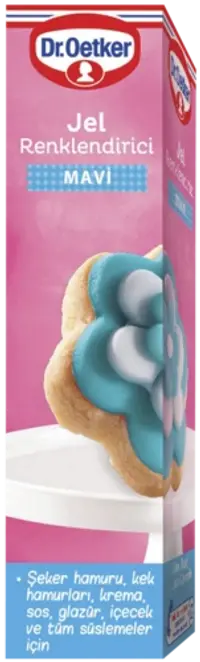 Dr. Oetker Mavi Jel Renklendirici