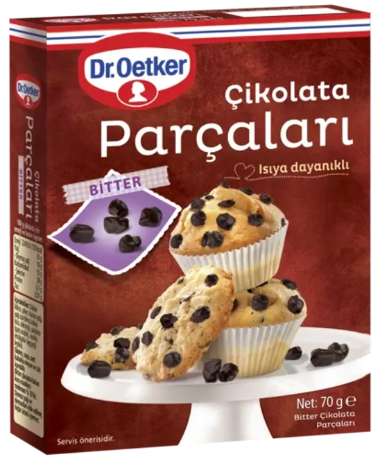 Dr. Oetker Çikolata Parçaları - Bitter
