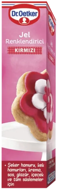 Dr. Oetker Kırmızı Jel Renklendirici