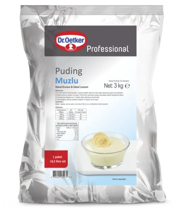 Dr. Oetker Puding Muzlu (3 kg)