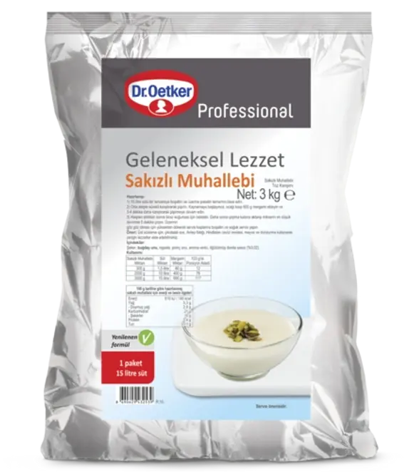 Dr. Oetker Sakızlı Muhallebi (3 kg)