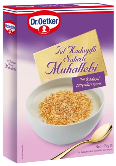 Dr. Oetker Tel Kadayıflı Sakızlı Muhallebi