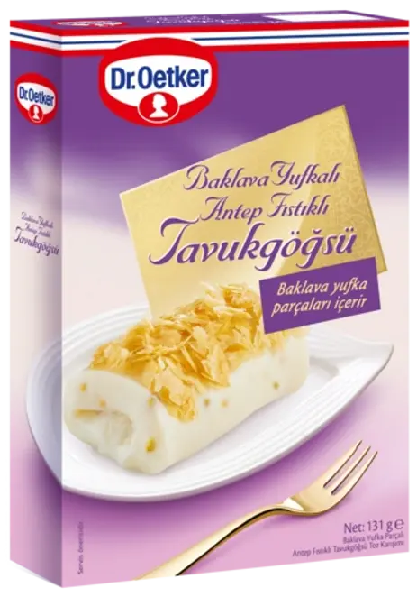 Dr. Oetker Baklava Yufkalı Antep Fıstıklı Tavukgöğsü