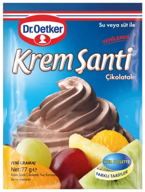 Dr. Oetker Krem Şanti Çikolatalı