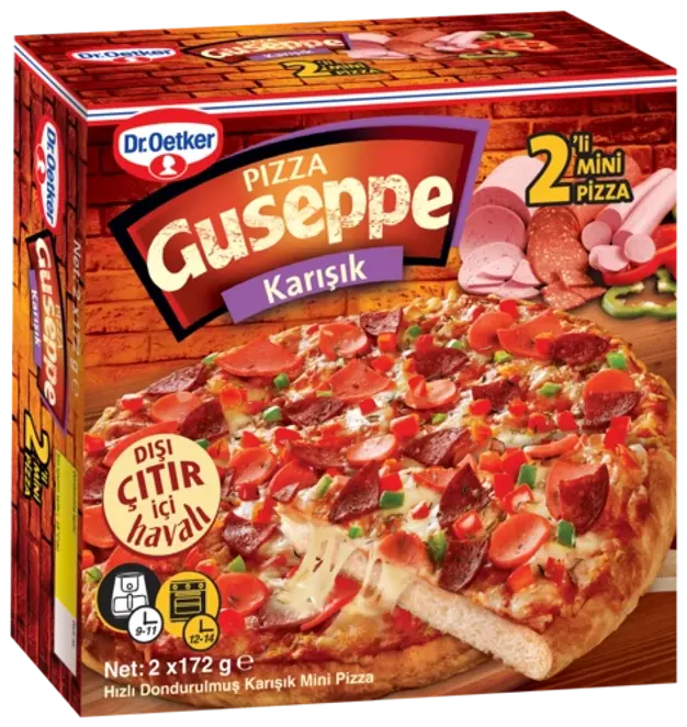 Dr. Oetker Guseppe Mini Pizza Karışık