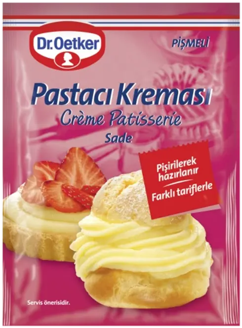 Dr. Oetker Pastacı Kreması Pişmeli- Sade