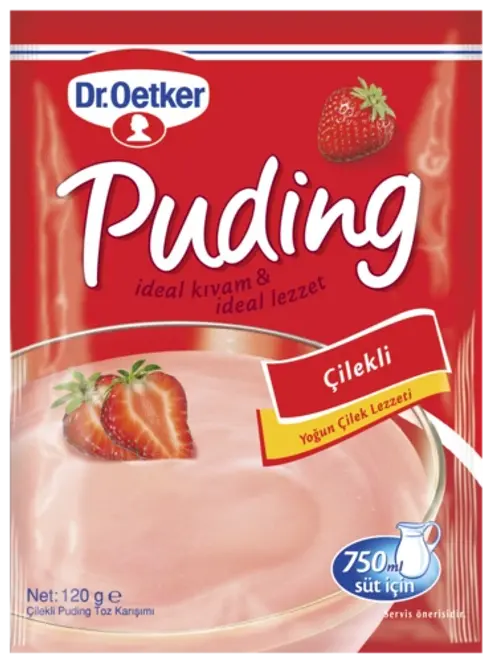 Dr. Oetker Puding Çilekli