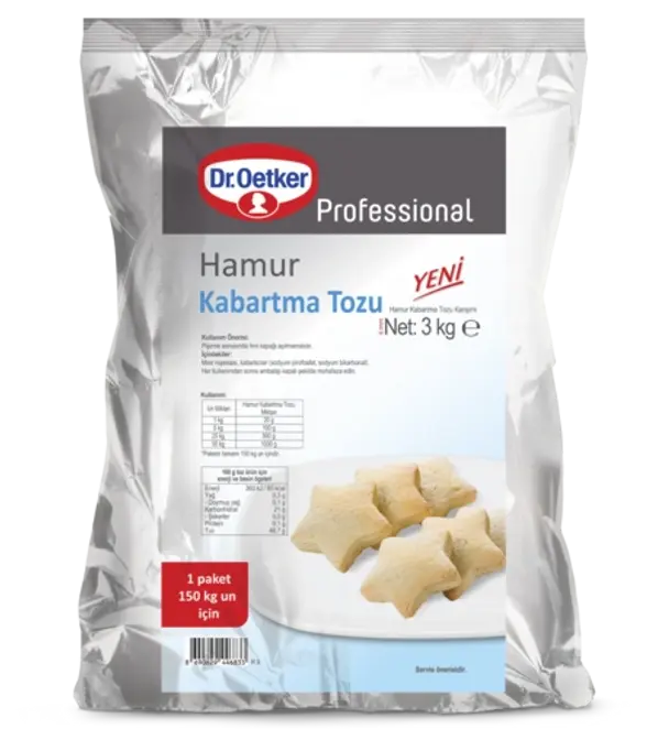 Dr. Oetker Hamur Kabartma Tozu (3 Kg)