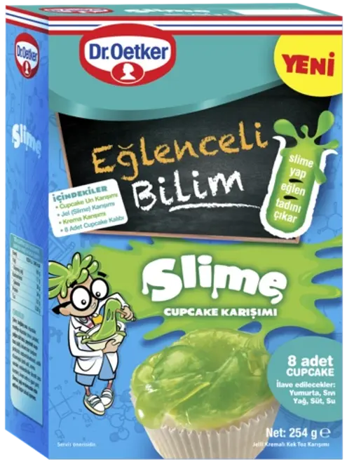 Dr. Oetker Slime Cupcake Karışımı