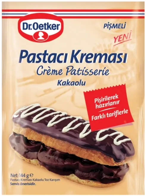 Dr. Oetker Pastacı Kreması Pişmeli - Kakaolu