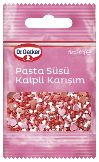Dr. Oetker Pasta Süsü Kalpli Karışım