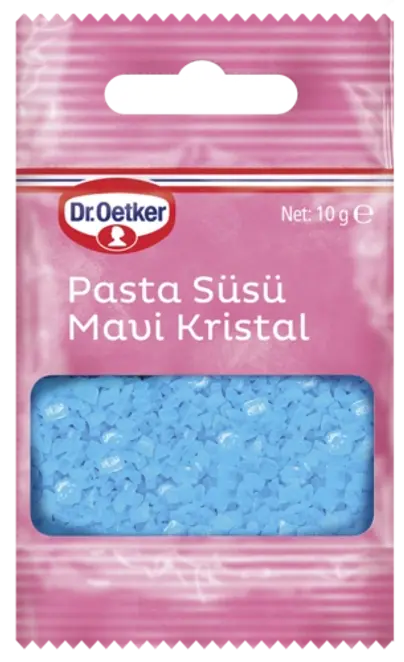 Dr. Oetker Pasta Süsü Pembe Kristal