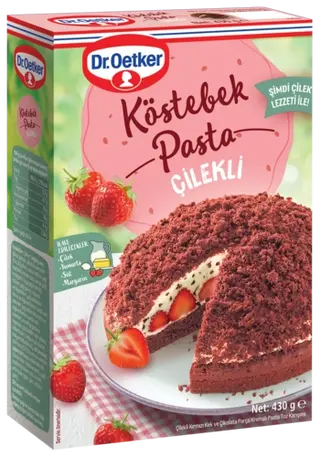 Dr. Oetker Çilekli Köstebek Pasta