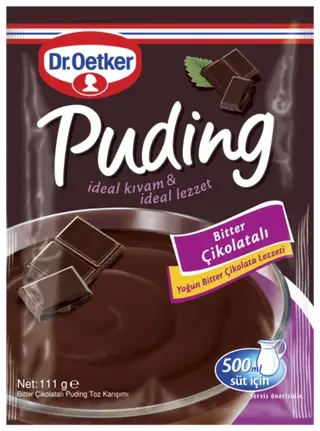 Dr. Oetker Bitter Çikolatalı Puding