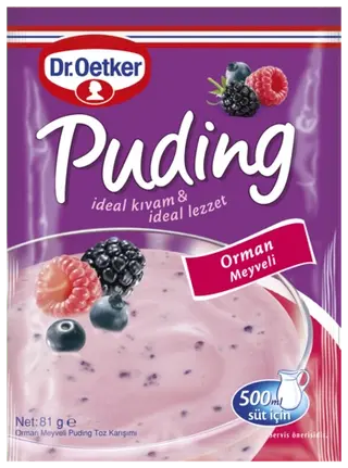 Dr. Oetker Orman Meyveli Puding