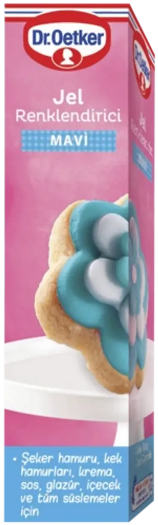 Dr. Oetker Jel Renklendirici - Mavi