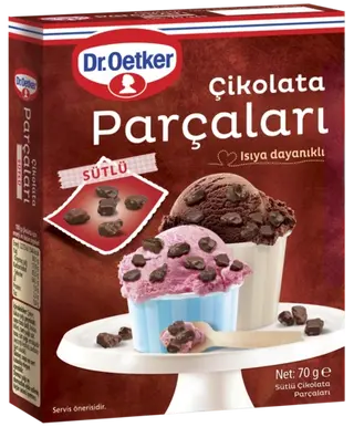 Dr. Oetker Sütlü Çikolata Parçaları