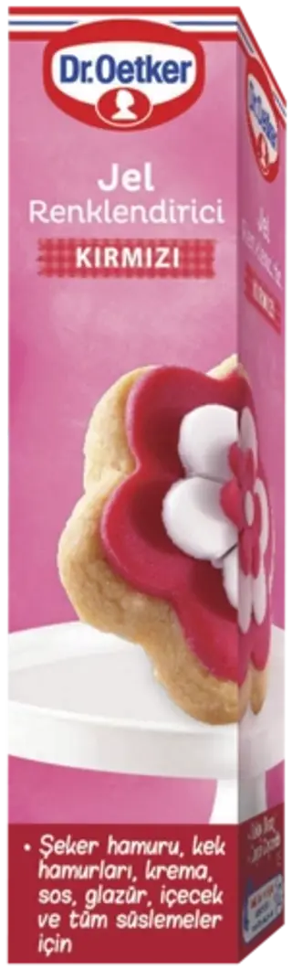 Dr. Oetker Jel Renklendirici - Kırmızı