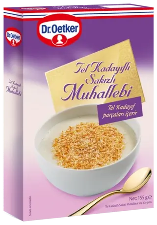 Dr. Oetker Tel Kadayıflı Sakızlı Muhallebi