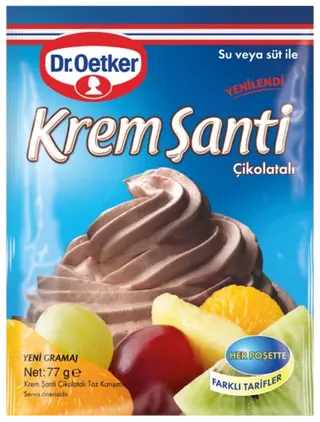 Dr. Oetker Çikolatalı Krem Şanti