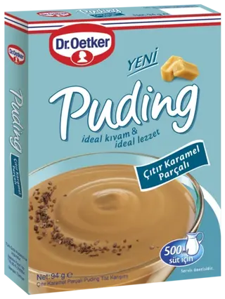 Dr. Oetker Çıtır Karamel Parçalı Puding