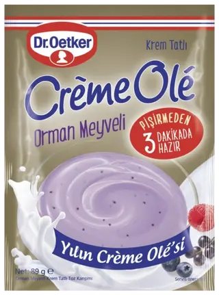 Dr. Oetker Orman Meyveli Crème Olé