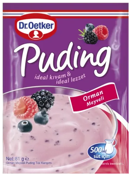Dr. Oetker Orman Meyveli Puding
