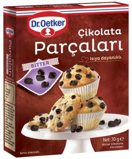 Dr. Oetker Bitter Çikolata Parçaları