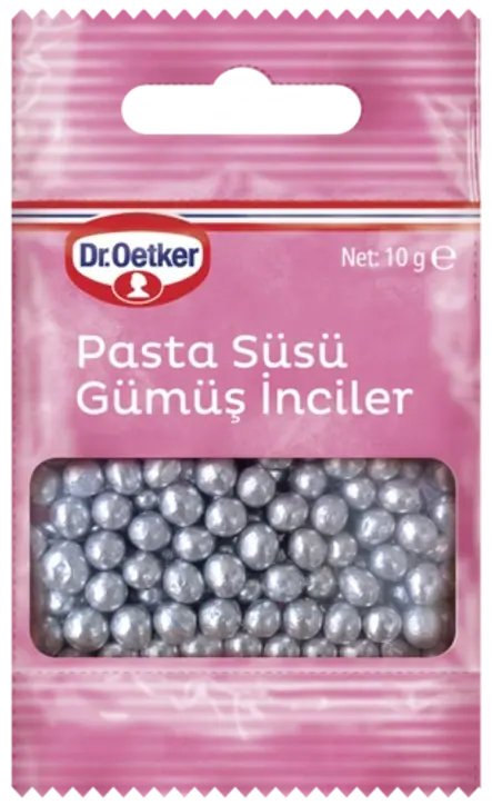 Dr. Oetker Pasta Süsü - Gümüş İnci