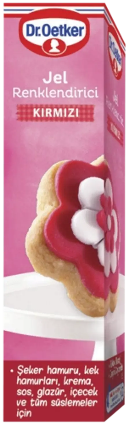 Dr. Oetker Jel Renklendirici - Kırmızı