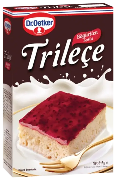 Dr. Oetker Böğürtlen Soslu Trileçe