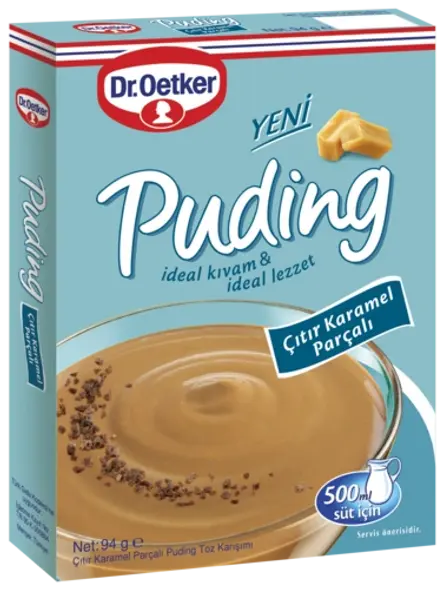 Dr. Oetker Çıtır Karamel Parçalı Puding