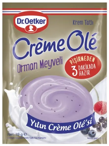 Dr. Oetker Orman Meyveli Crème Olé