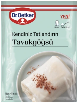 Dr. Oetker Kendiniz Tatlandırın Tavukgöğsü