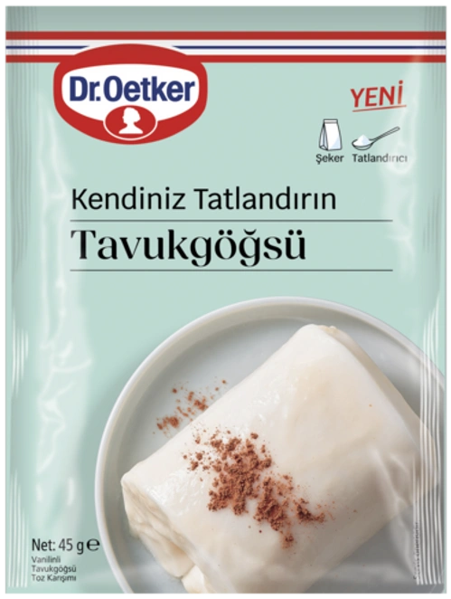 Dr. Oetker Kendiniz Tatlandırın Tavukgöğsü