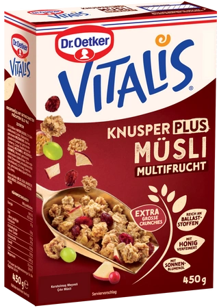 Dr. Oetker Vitalis Multi Meyveli Çıtır Müsli