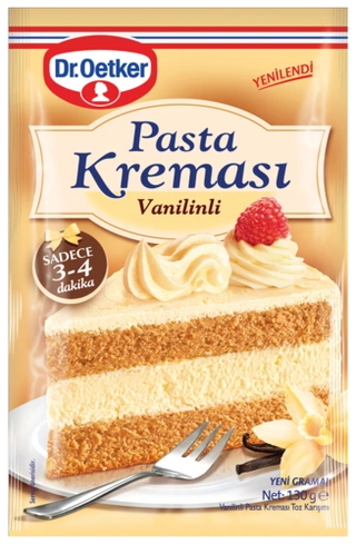 Dr. Oetker Vanilinli Pasta Kreması