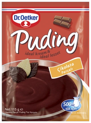 Dr. Oetker Çikolata Parçalı Puding