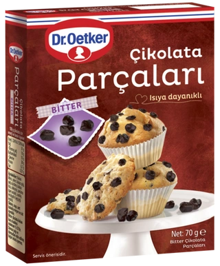 Dr. Oetker Bitter Çikolata Parçaları
