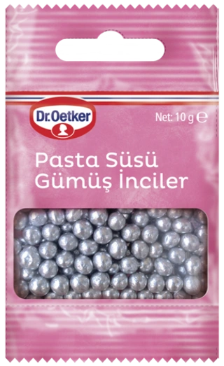 Dr. Oetker Pasta Süsü - Gümüş İnci