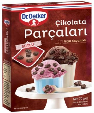 Dr. Oetker Sütlü Çikolata Parçaları