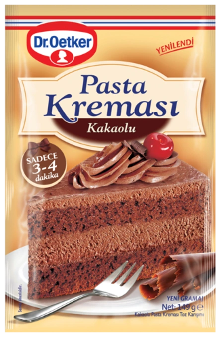Dr. Oetker Kakaolu Pasta Kreması