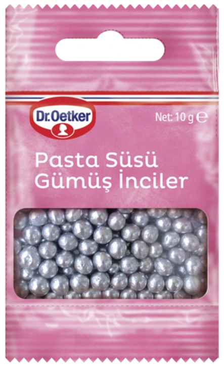Dr. Oetker Pasta Süsü - Gümüş İnci